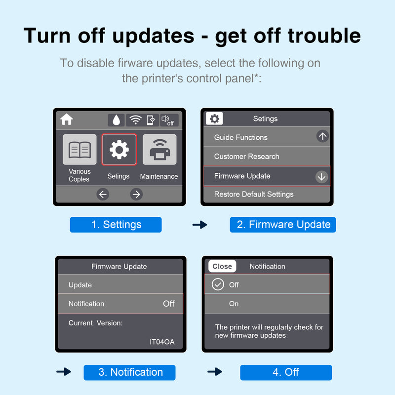 Epson 232XL Compatible Ink Cartridges (4 Pack, BK/C/M/Y)