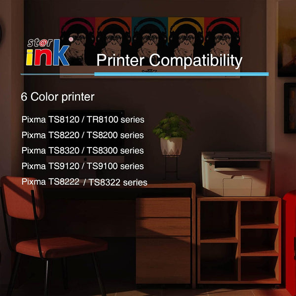 Starink Compatible Canon 280XXL 281XXL Ink Cartridges 12 Packs (Black, Cyan, Magenta, Yellow) | 280 Black 600 Pages 281 Black 6360 Pages 281 Color 830 Pages
