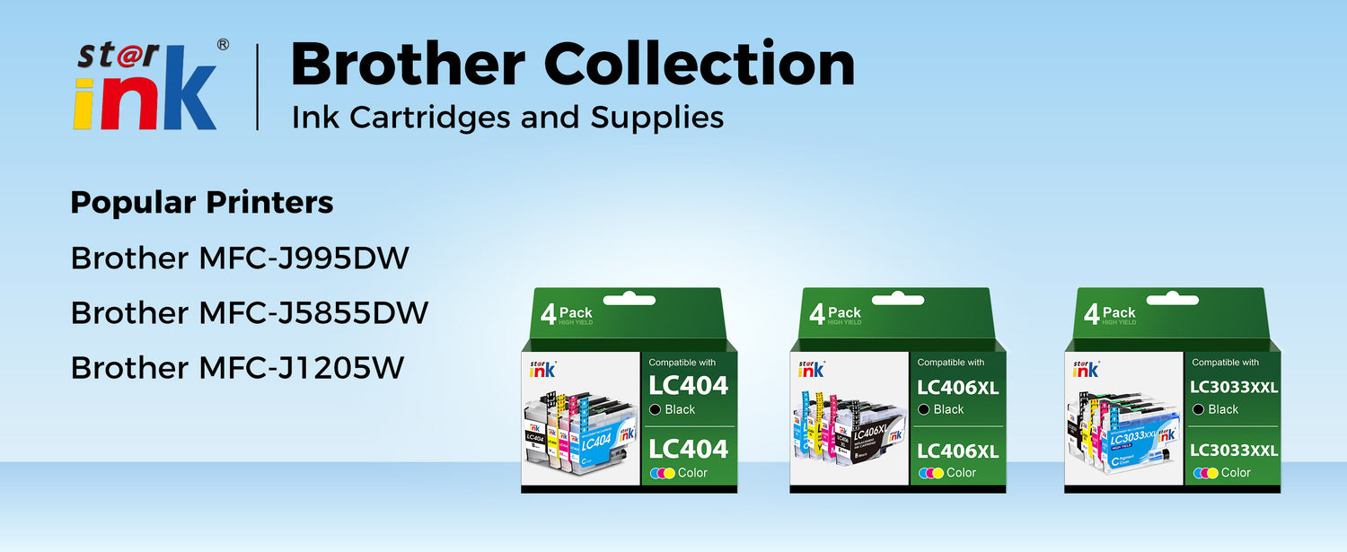 Compatible Ink for Brother Printers