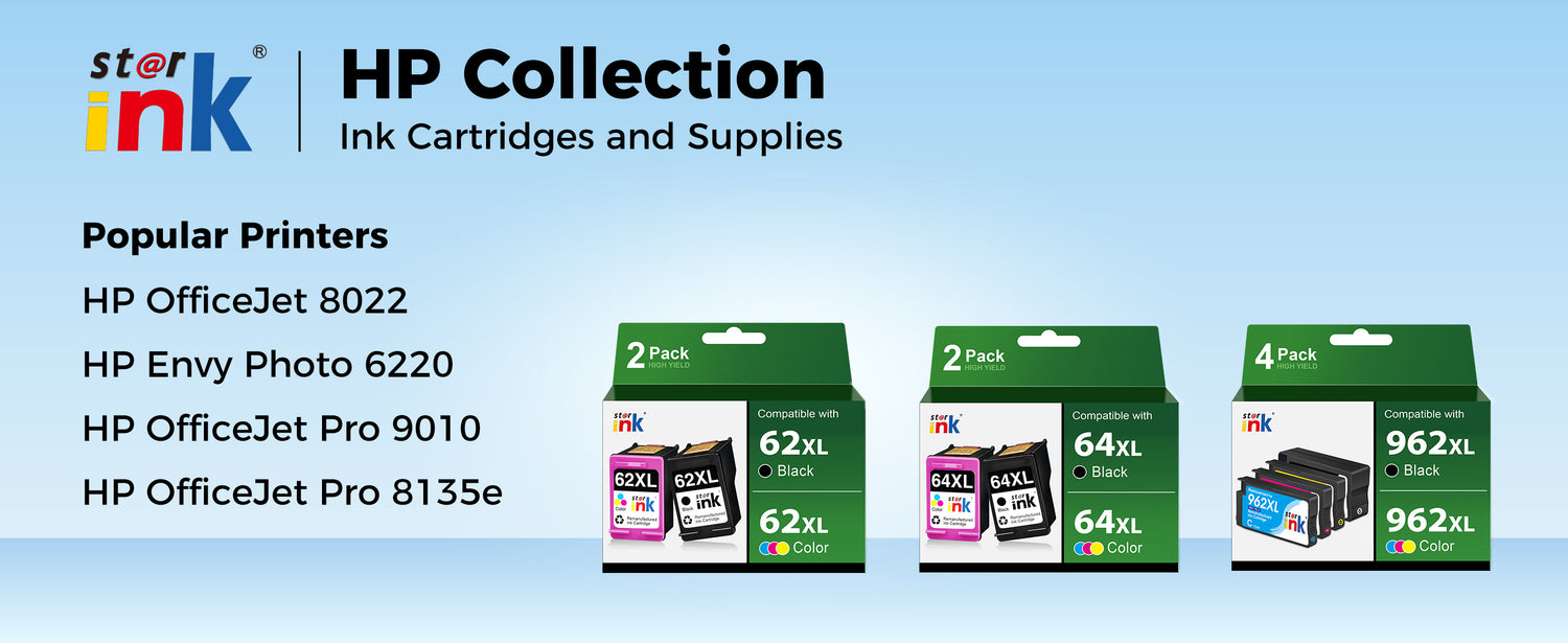 Compatible Ink for HP Printers