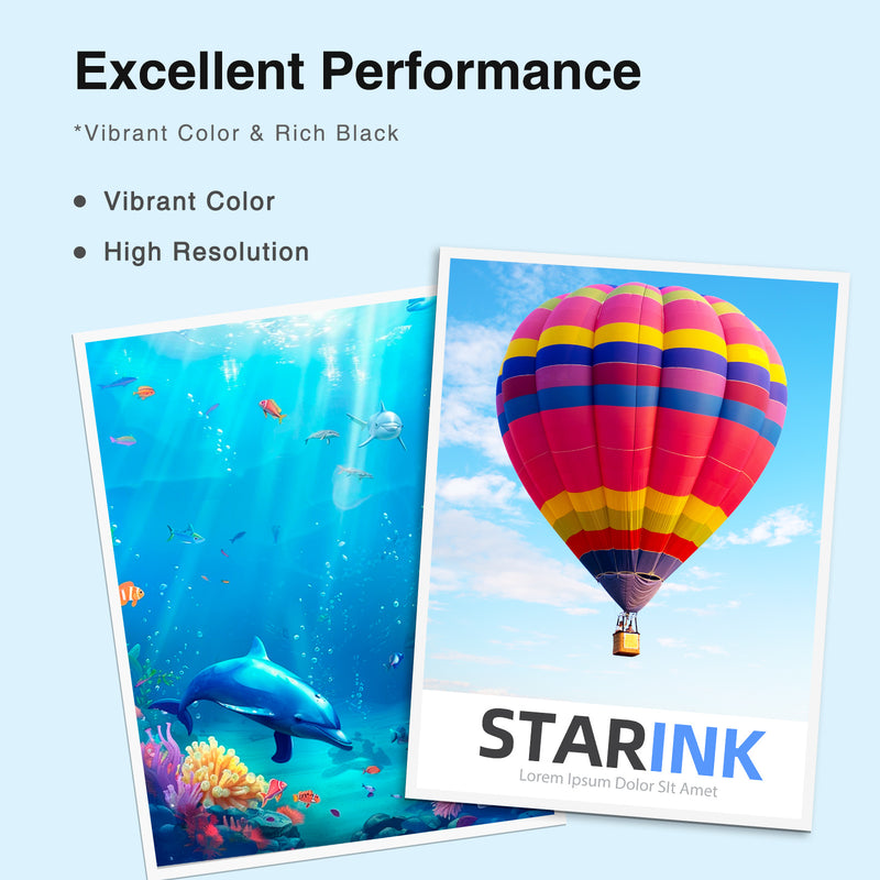 Epson 232XL Compatible Ink Cartridges (4 Pack, BK/C/M/Y)