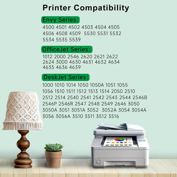 Starink Remanufactured HP 61XL Ink Cartridges 2 Packs (Black, Tri-color) | Black 650 Pages Color 450 Pages