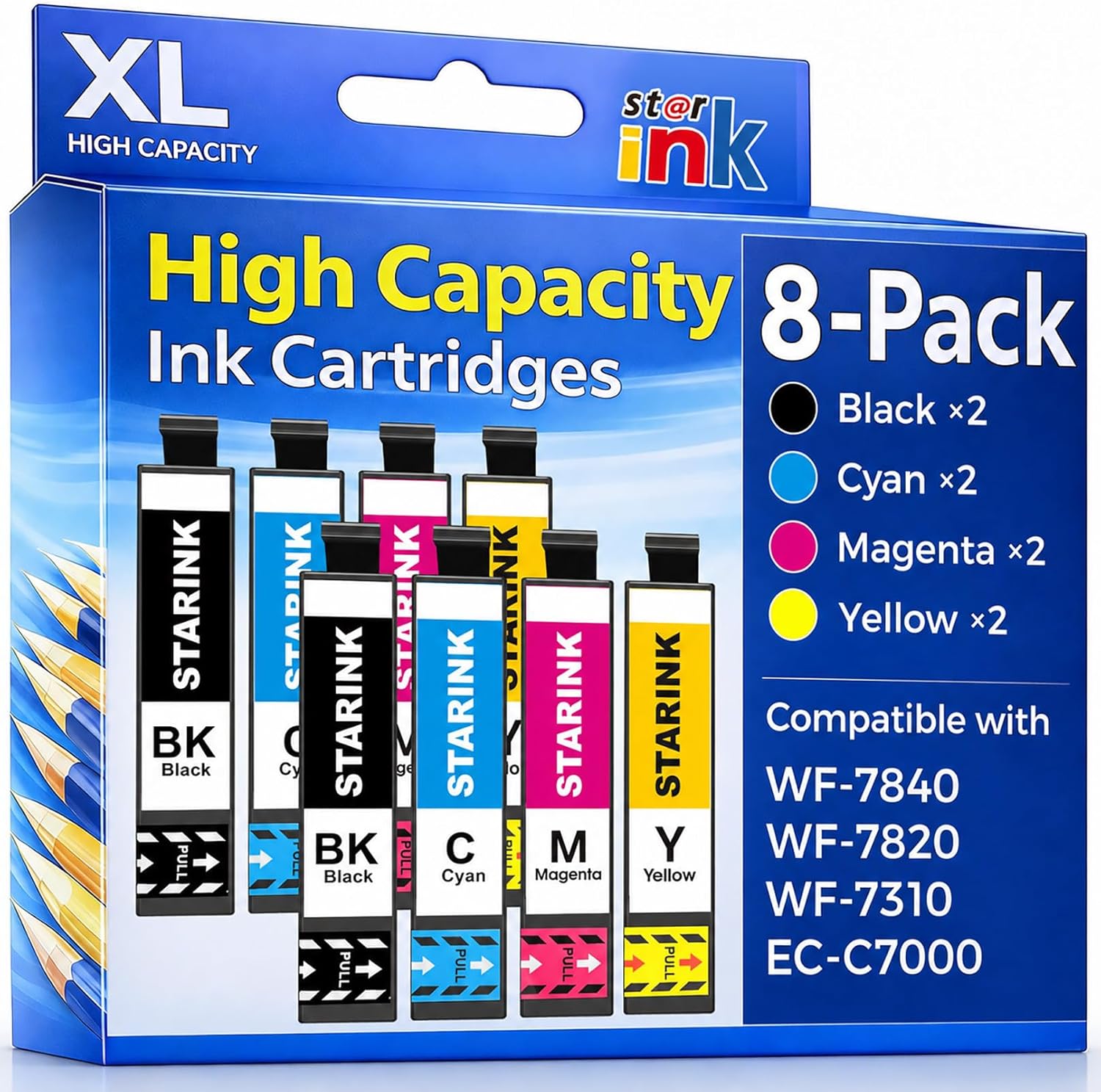 Compatible Remanufactured Epson 812 Ink Cartridges | Starink
