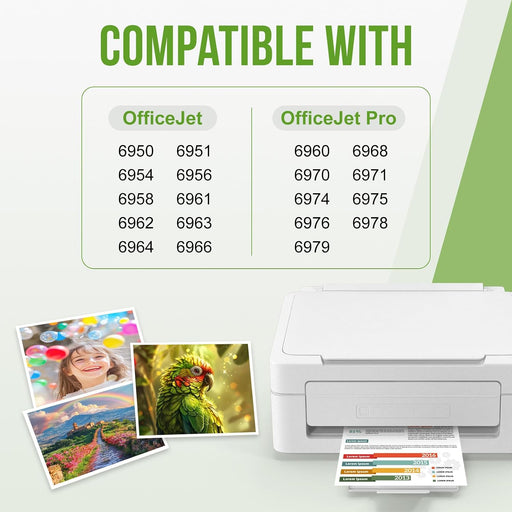 Starink Compatible HP 902XL Ink Cartridges 4 Packs (Black, Cyan, Magenta, Yellow) | Black 2,000 Pages Color 1,600 Pages
