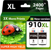 Starink Compatible HP 910XL Ink Cartridges 2 Packs (Black) | 825 Pages