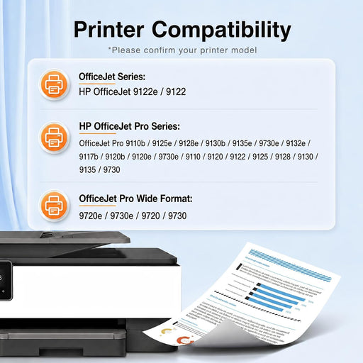 Starink Compatible HP 936e Ink Cartridges 4 Packs (Black, Cyan, Magenta, Yellow) | Black 2,500 Pages Color 1,650 Pages