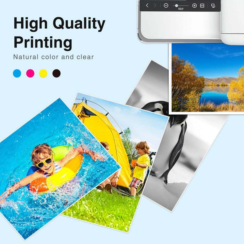 Compatible Epson 522  Color Ink Bottles (6 Pack)